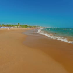 On the beach, free beach cabanas, sun loungers, beach umbrellas