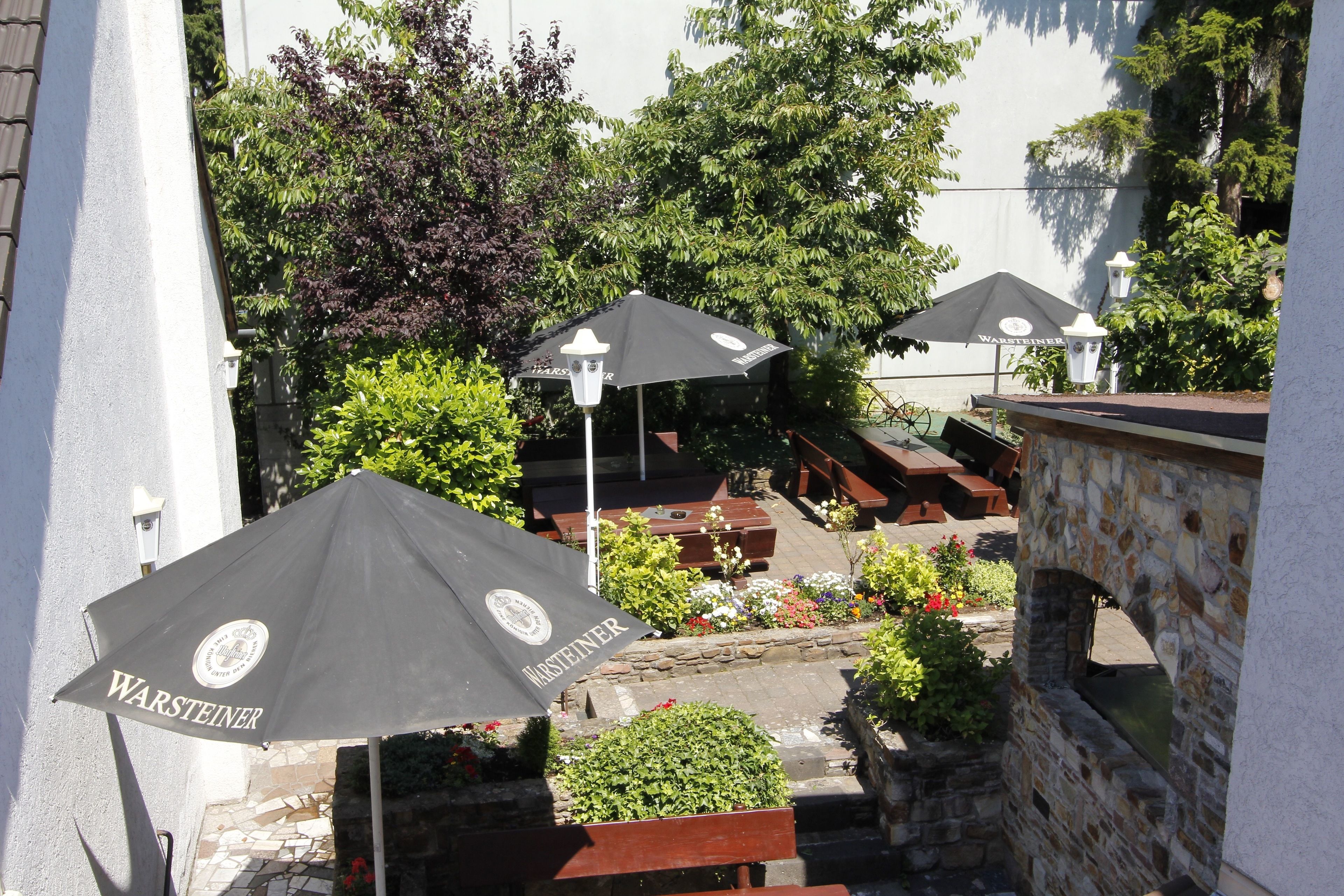 Blick von der Unterkunft