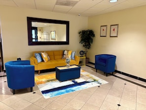 Sitzecke in der Lobby