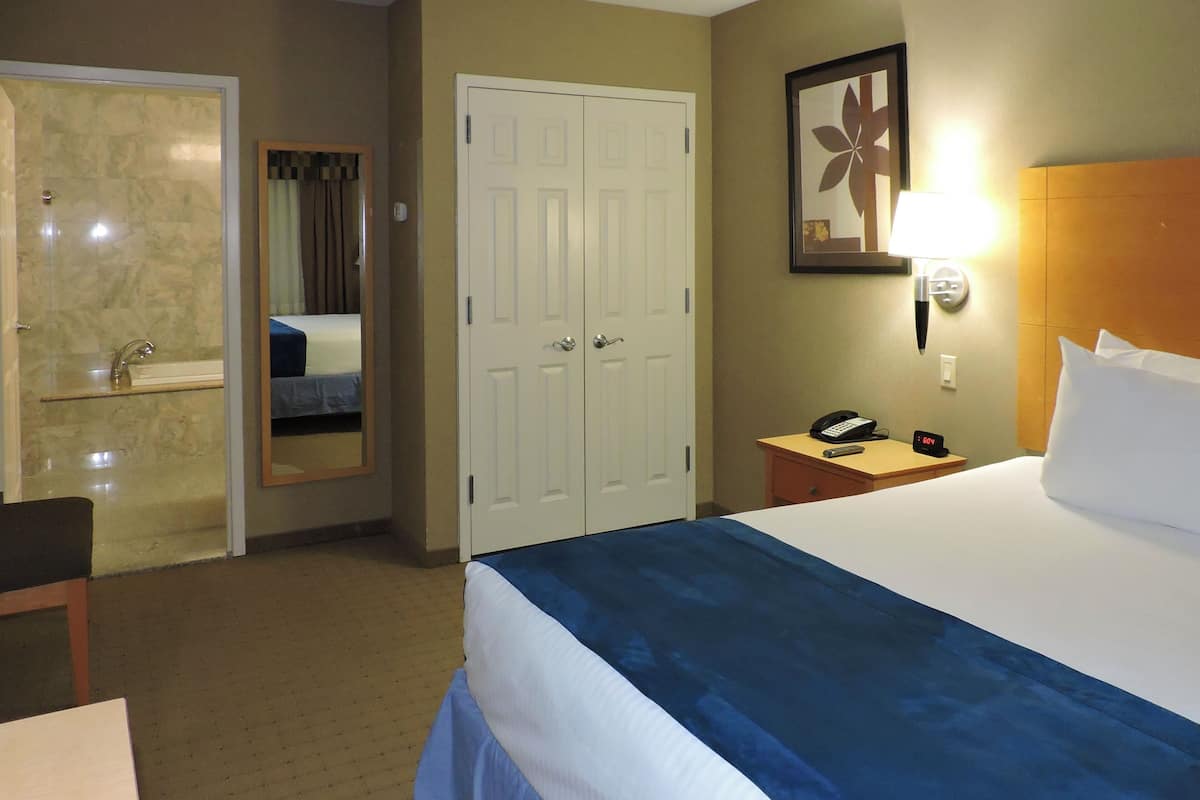 Suite exécutive, 1 chambre | Literie de qualité, couette en duvet, lit avec matelas à plateau-coussin