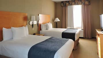 Classic Double Room, 2 Double Beds | Premium bedding, down comforters, pillowtop beds, in-room safe
