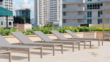 Blick von der Unterkunft