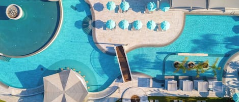 Außenpool (je nach Saison geöffnet), Cabañas (gegen Gebühr)