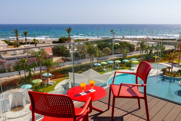 Couples Suite Sea View | Balcony view - Faros Hotel Ayia Napa (Ayia Napa)