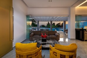 Zona de estar del vestíbulo