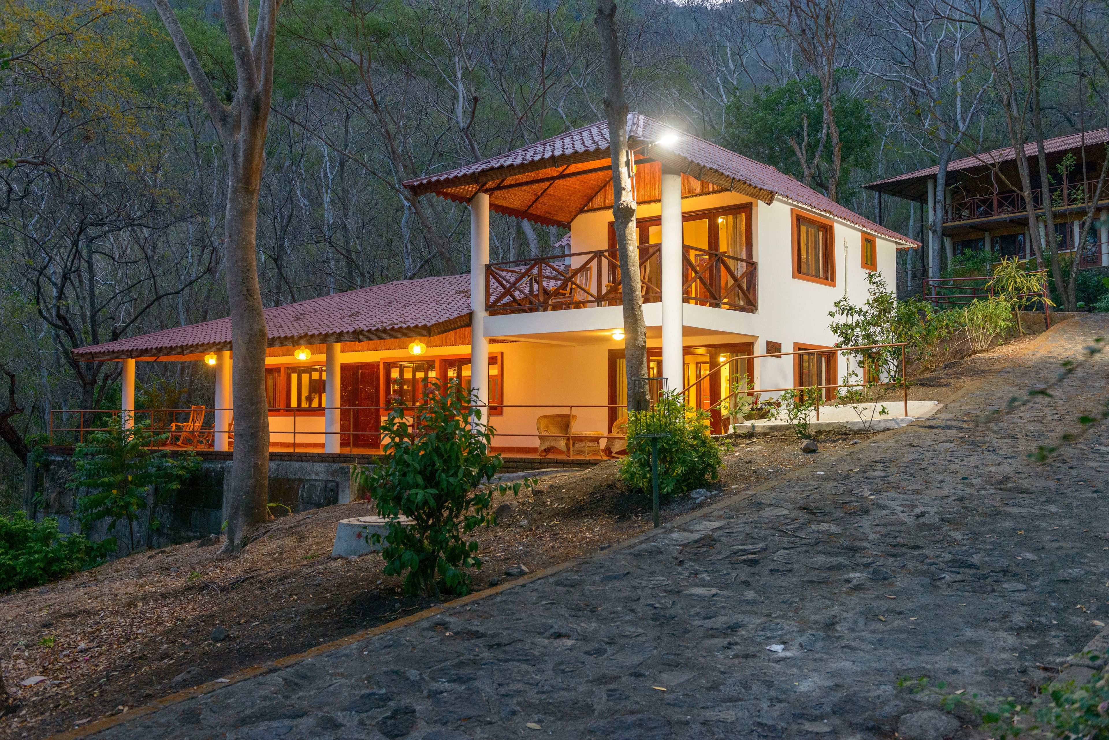 Individually decorated, individually furnished, desk, laptop workspace