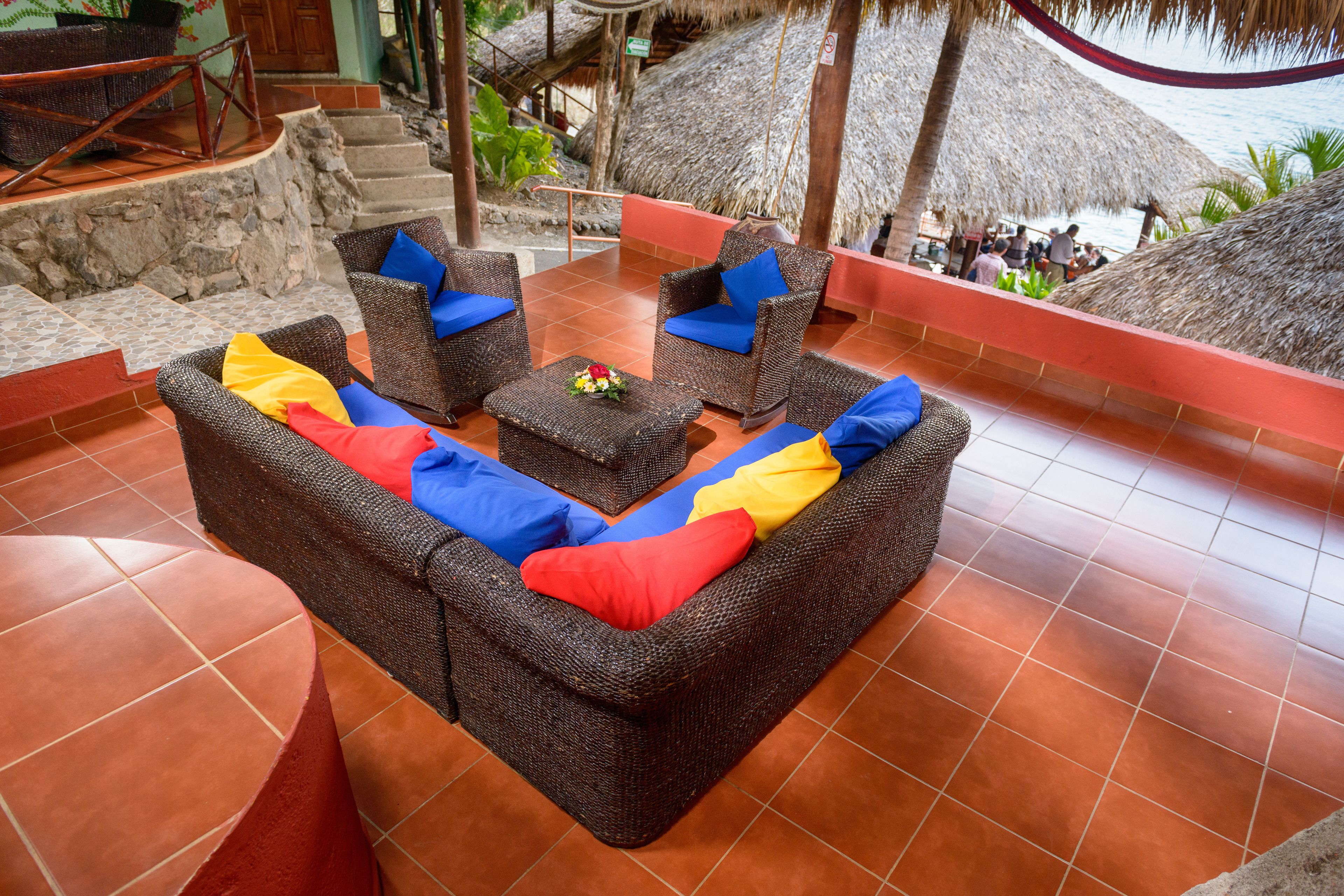 Khu tiếp khách ở sảnh