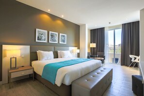 In-room safe, desk, blackout curtains, soundproofing