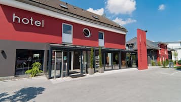 Entrada al alojamiento