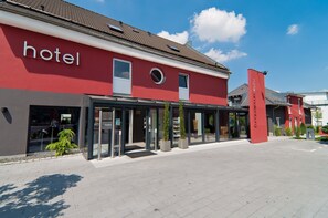 Entrée de l’hébergement