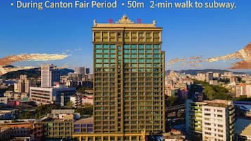 Fassade der Unterkunft