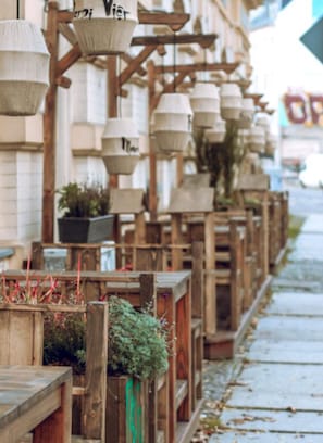 Terrace/patio - Hotel Merseburger Hof (Leipzig)