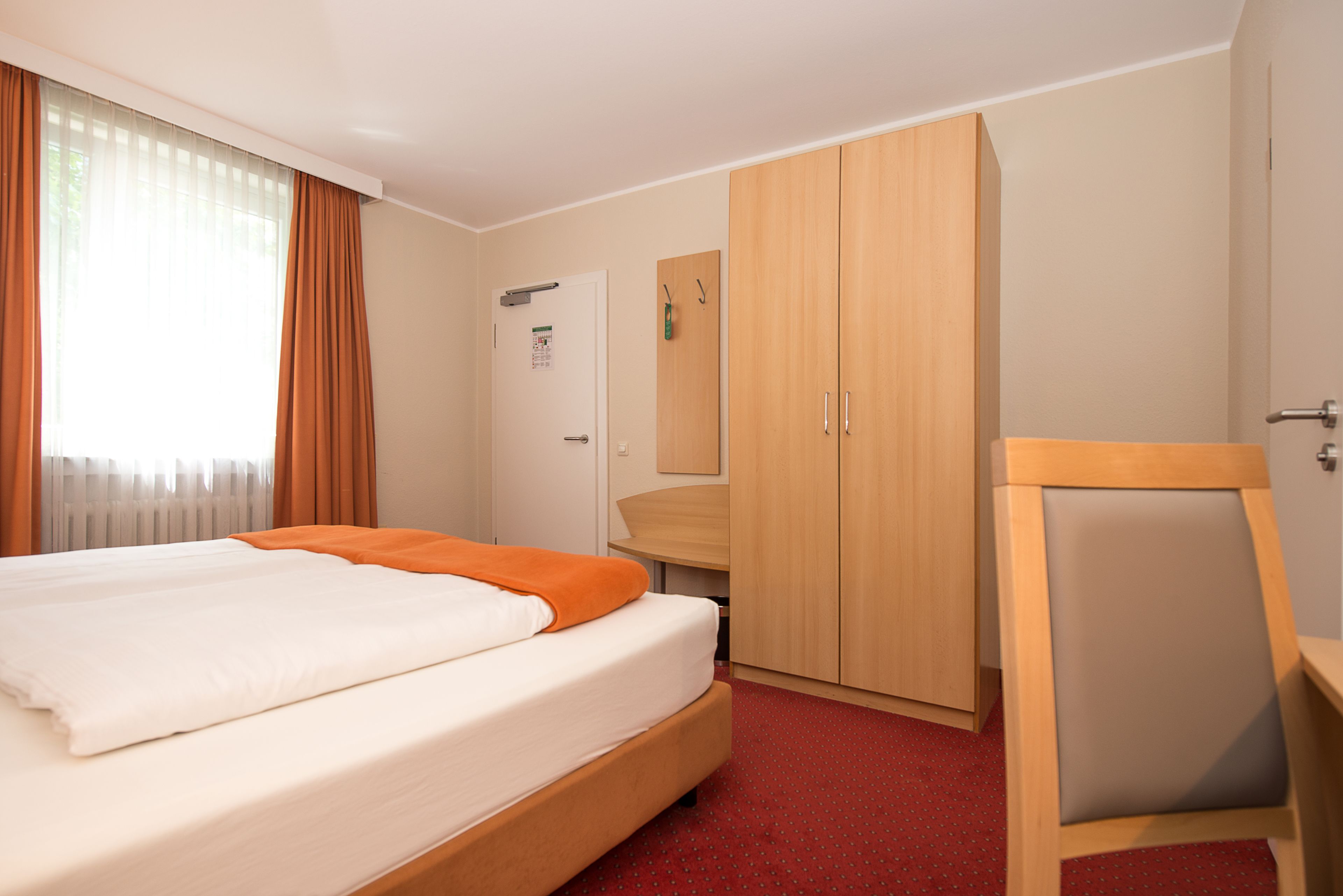 double room | pillow-top beds, in-room safe, desk, blackout curtains