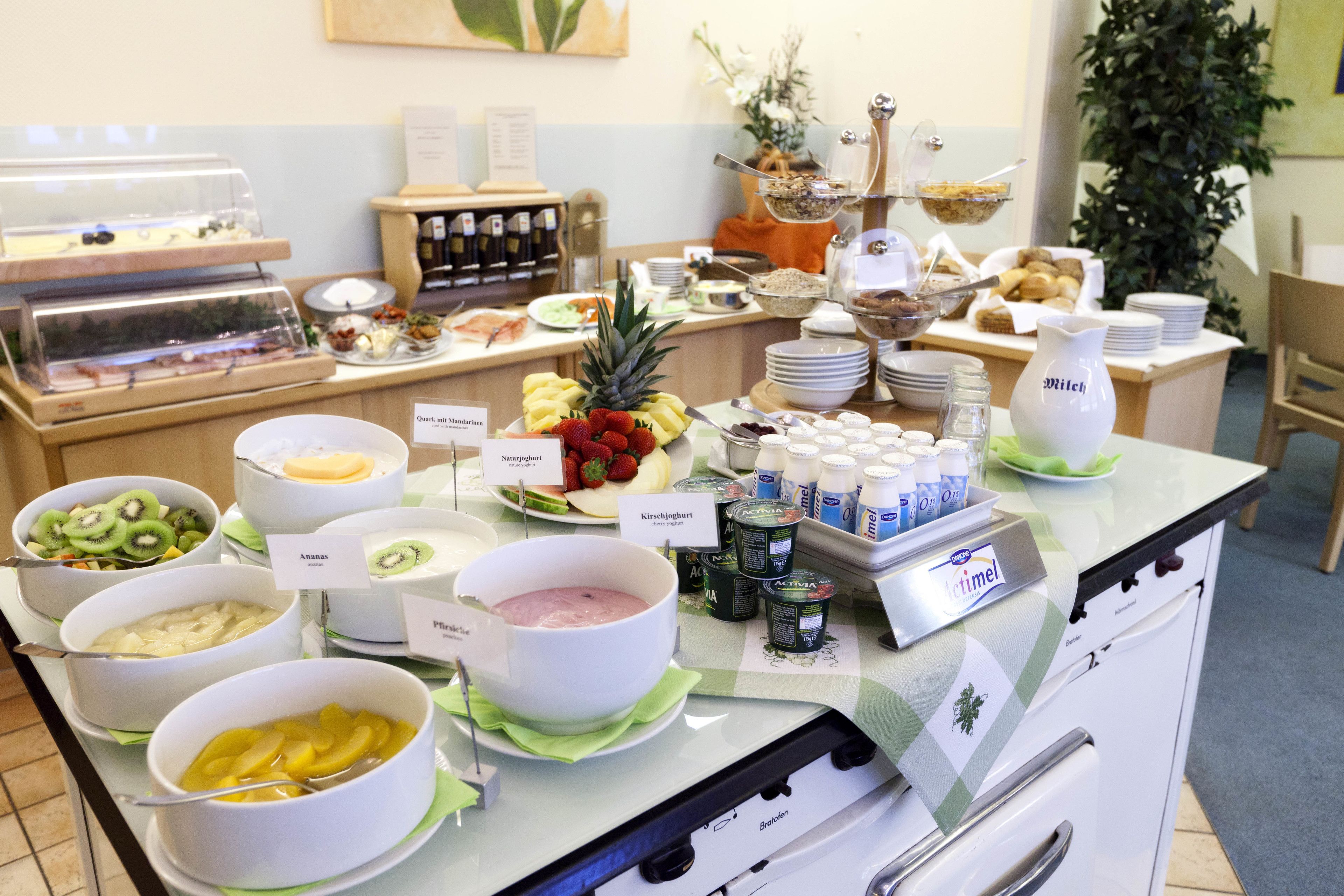 daily buffet breakfast (eur 14 per person)