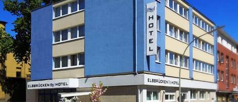 Façade de l’hébergement