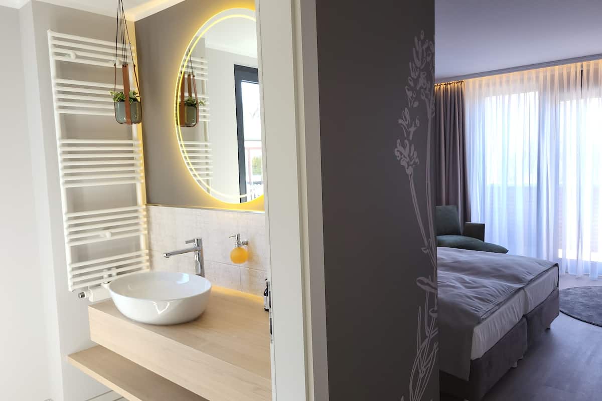 double room superior with terrace or balcony | premium bedding, in-room safe, desk, blackout curtains