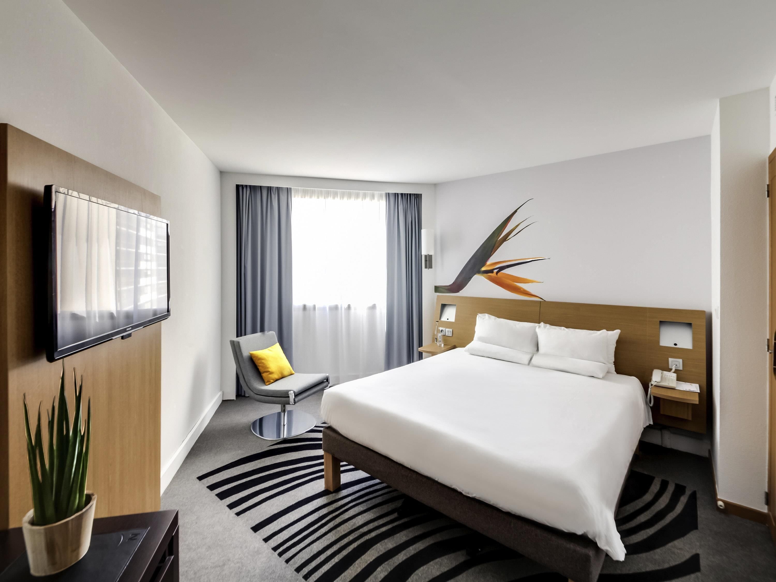 Habitación clásica, 1 cama doble | Ropa de cama de alta calidad y minibar (con algunos artículos gratuitos)