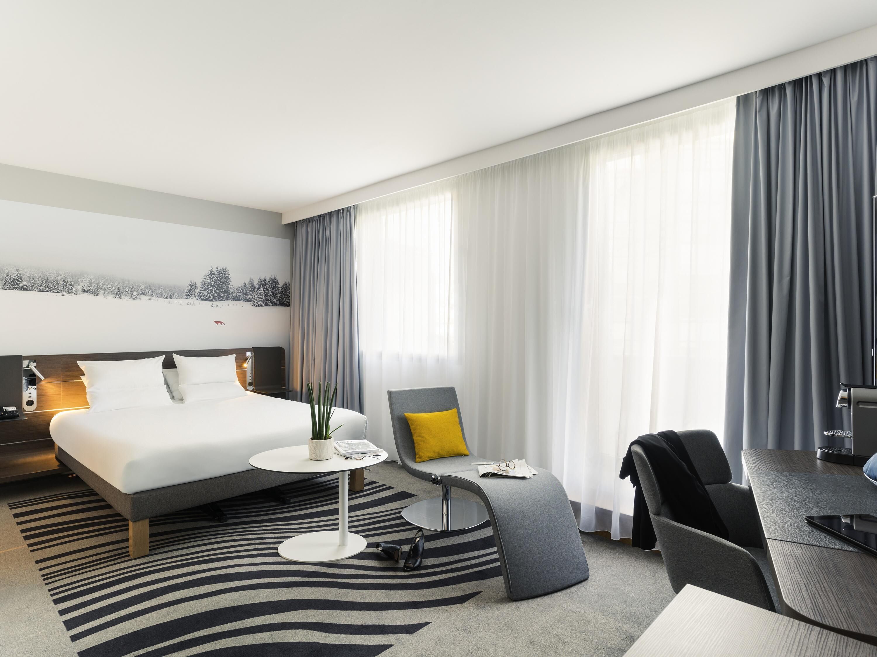 Habitación ejecutiva, 1 cama de matrimonio, terraza | Ropa de cama de alta calidad y minibar (con algunos artículos gratuitos)
