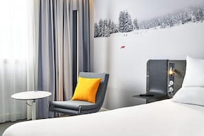 Literie de qualité supérieure, mini-bar avec articles gratuits