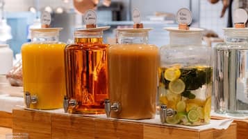 Daily buffet breakfast (EUR 20 per person)