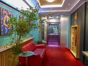 Lobby sitting area