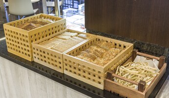 Daily cooked-to-order breakfast for a fee