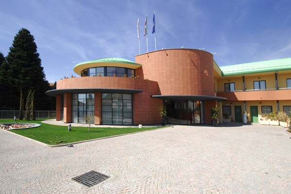 Fassade der Unterkunft