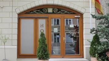 Fassade der Unterkunft