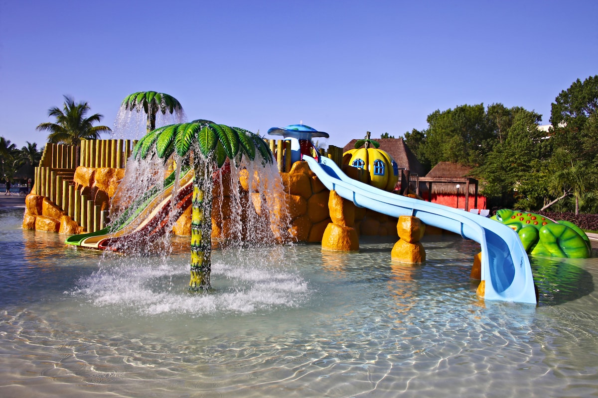 Water Park at Bahia Principe Grand Coba All Inclusive Playa del Carmen Family Resort