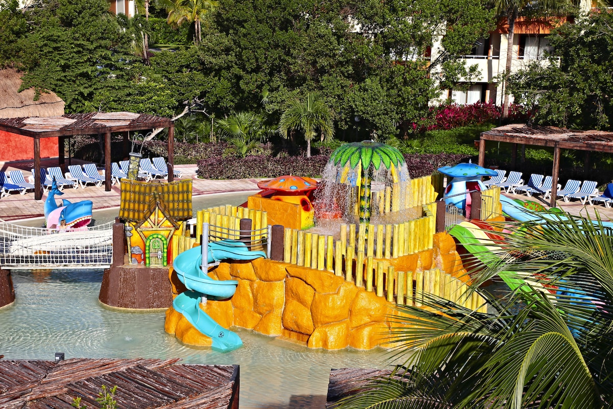 Water Park at Bahia Principe Grand Coba All Inclusive Playa del Carmen Family Resort