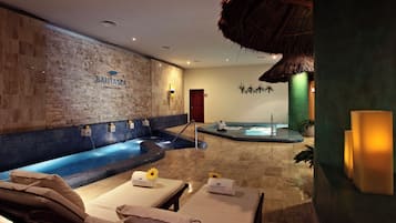 Een Turks bad/hammam, lichaamsbehandelingen, hydrotherapie
