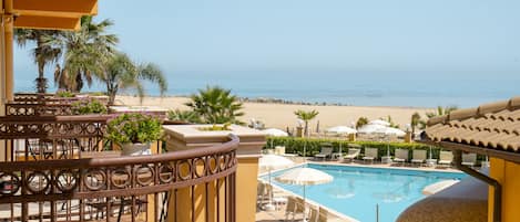 Udsigt fra overnatningsstedet