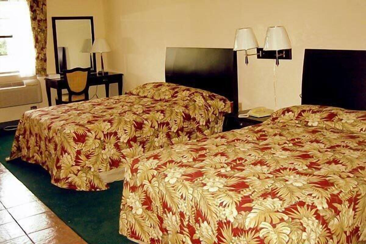 Premium Room, 2 Double Beds, Non Smoking | Desk, blackout drapes, iron/ironing board, WiFi (free)