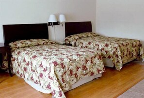 Desk, blackout curtains, iron/ironing board, free WiFi