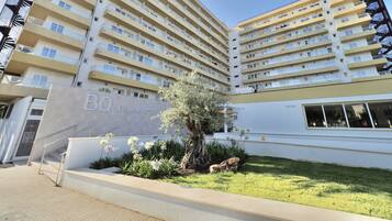 Voorkant van accommodatie