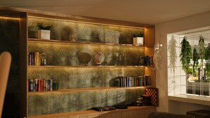 Sala de estar en el lobby