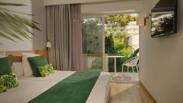Habitación estándar doble, balcón, vistas a la piscina