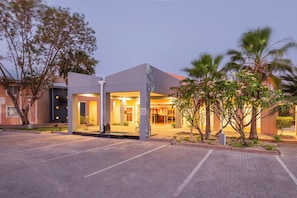 Vue depuis lâhĂ©bergement