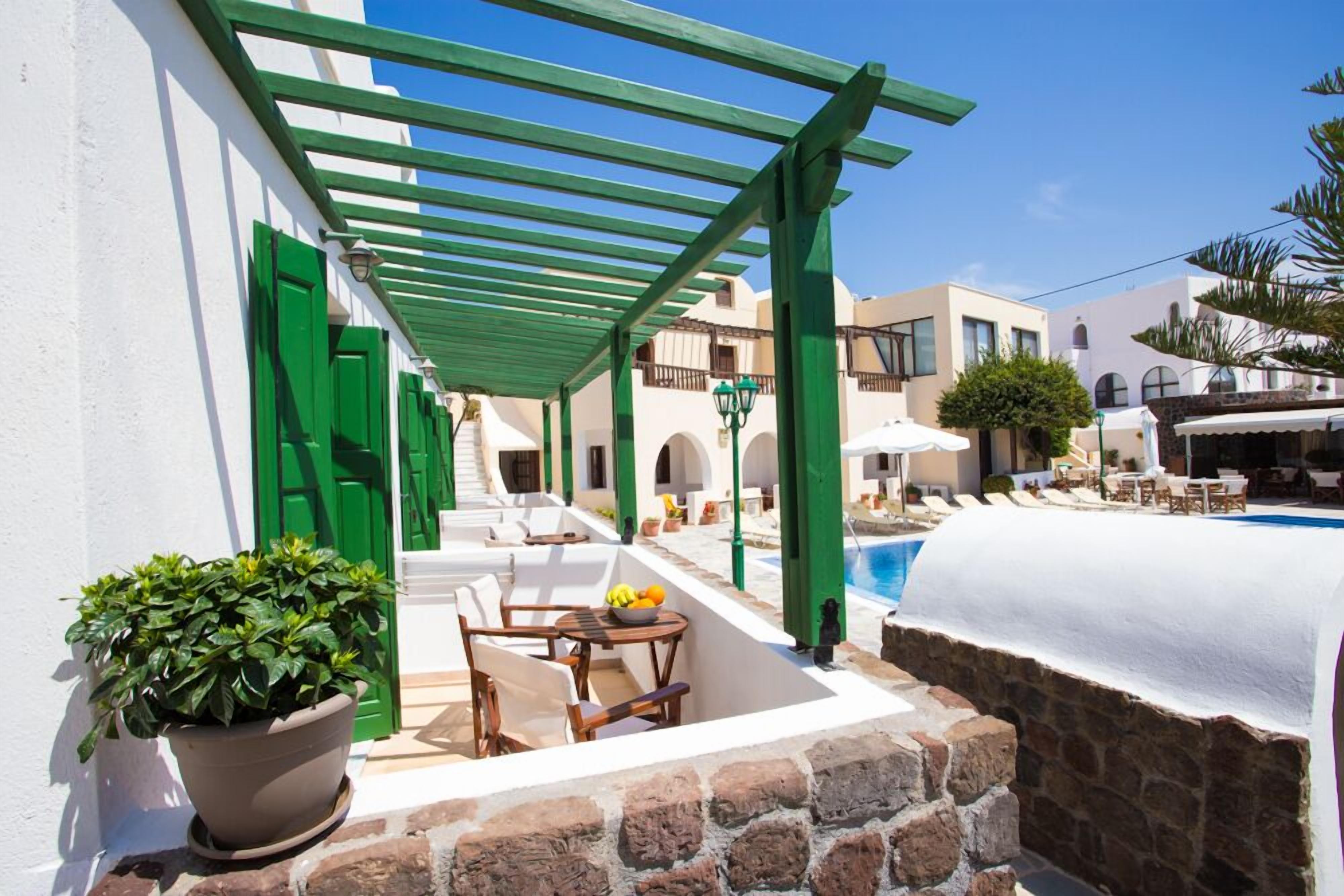 outdoor pool, open 9 am to 8 pm, pool umbrellas, pool loungers