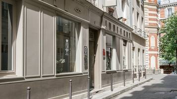 Majoituspaikan julkisivu