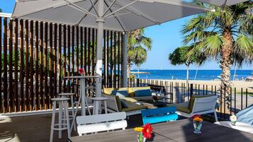 Uitzicht vanuit accommodatie