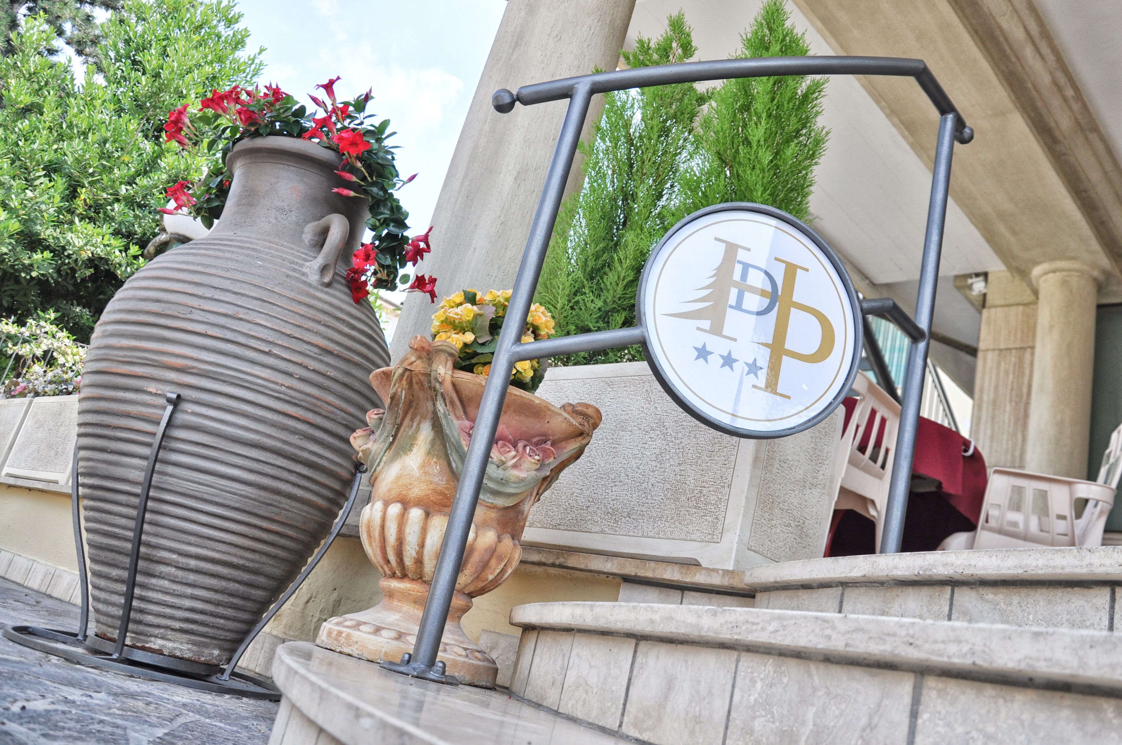 Entrée de l’hébergement