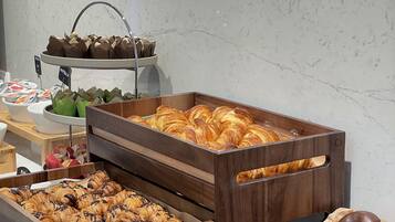 Daily buffet breakfast (EUR 12 per person)