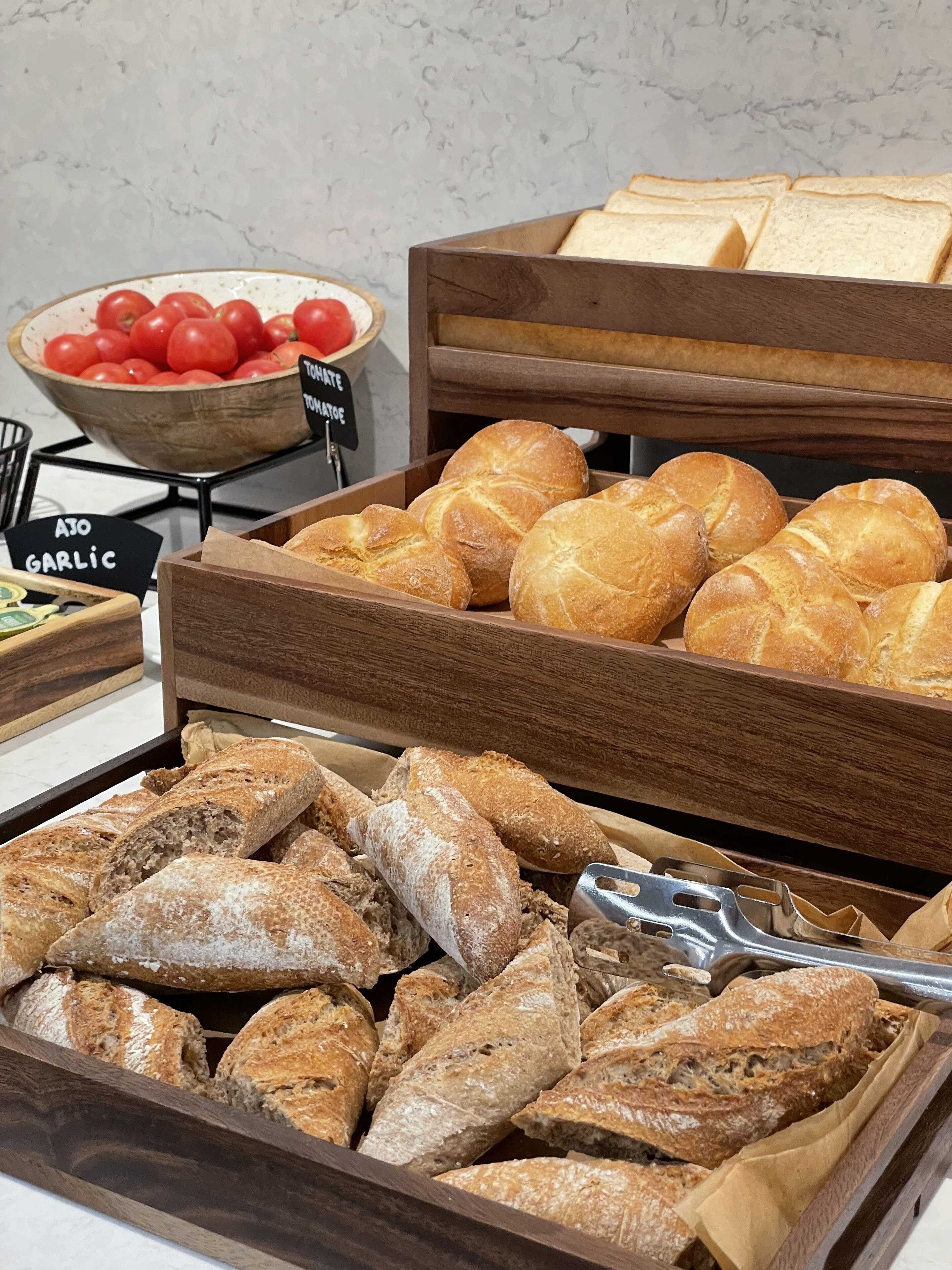 daily buffet breakfast (eur 12 per person)
