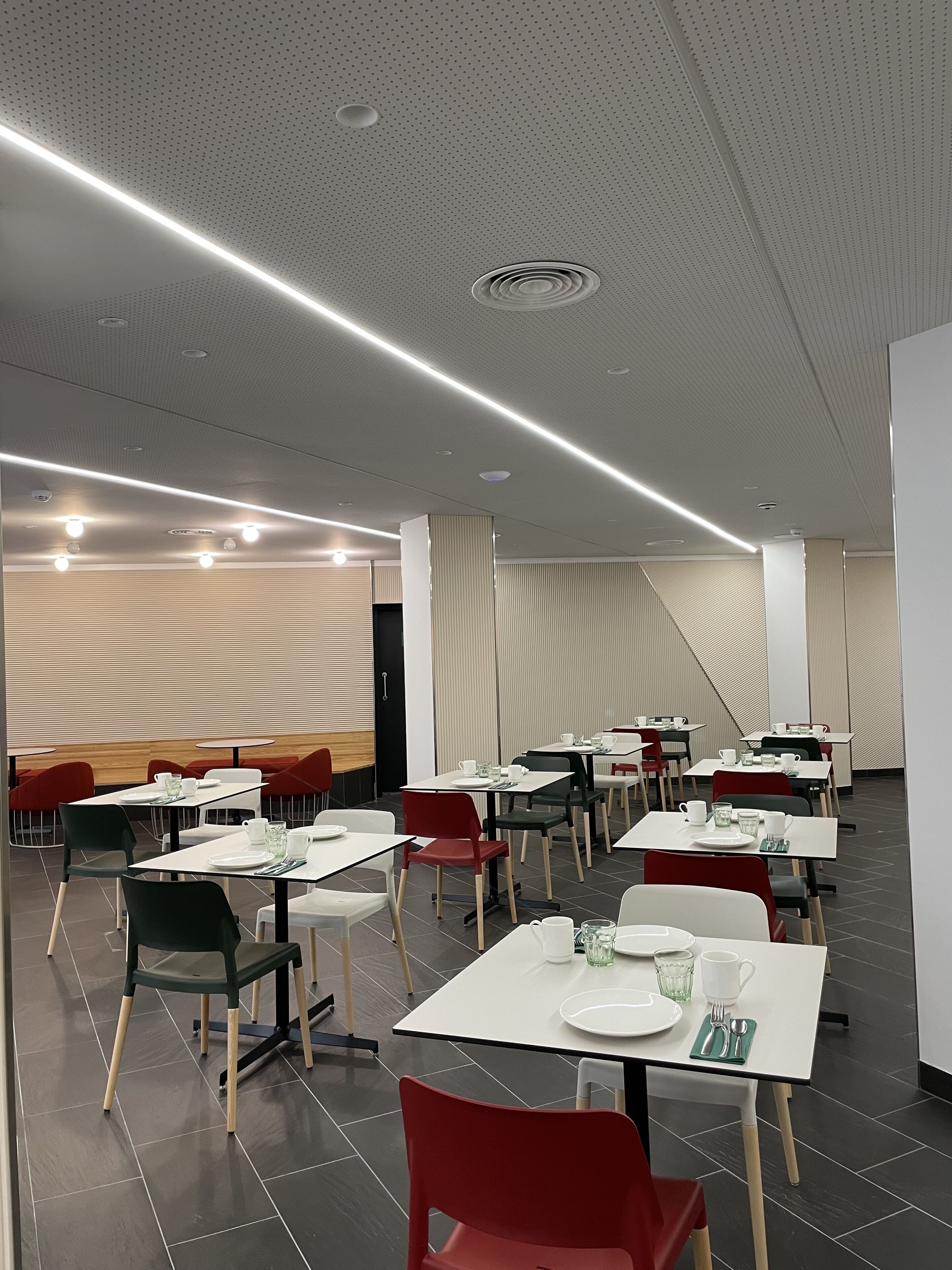 daily buffet breakfast (eur 12 per person)