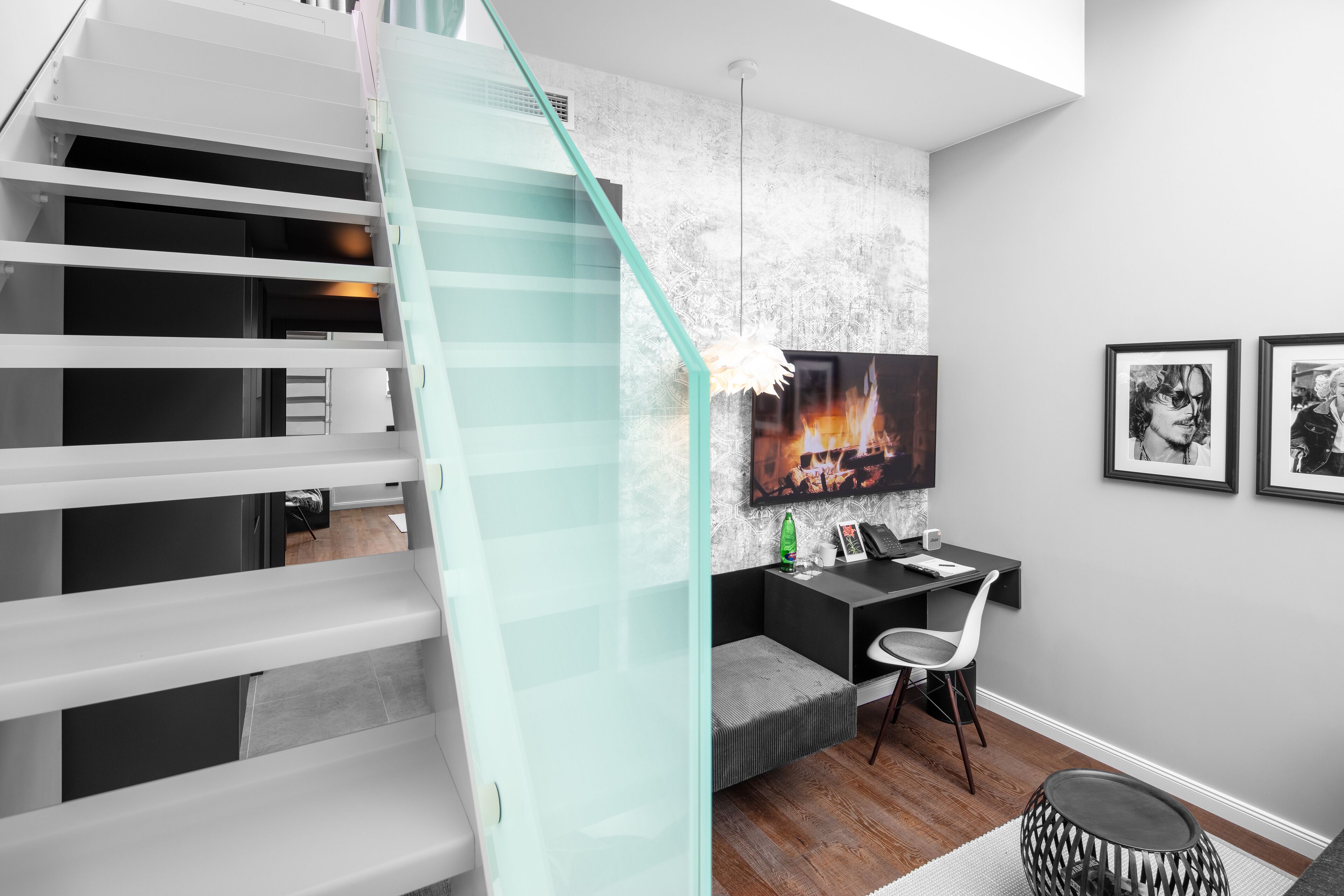 Duplex Suite | Living area | Flat-screen TV