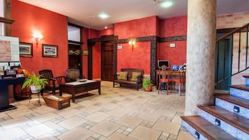 Sala de estar en el lobby