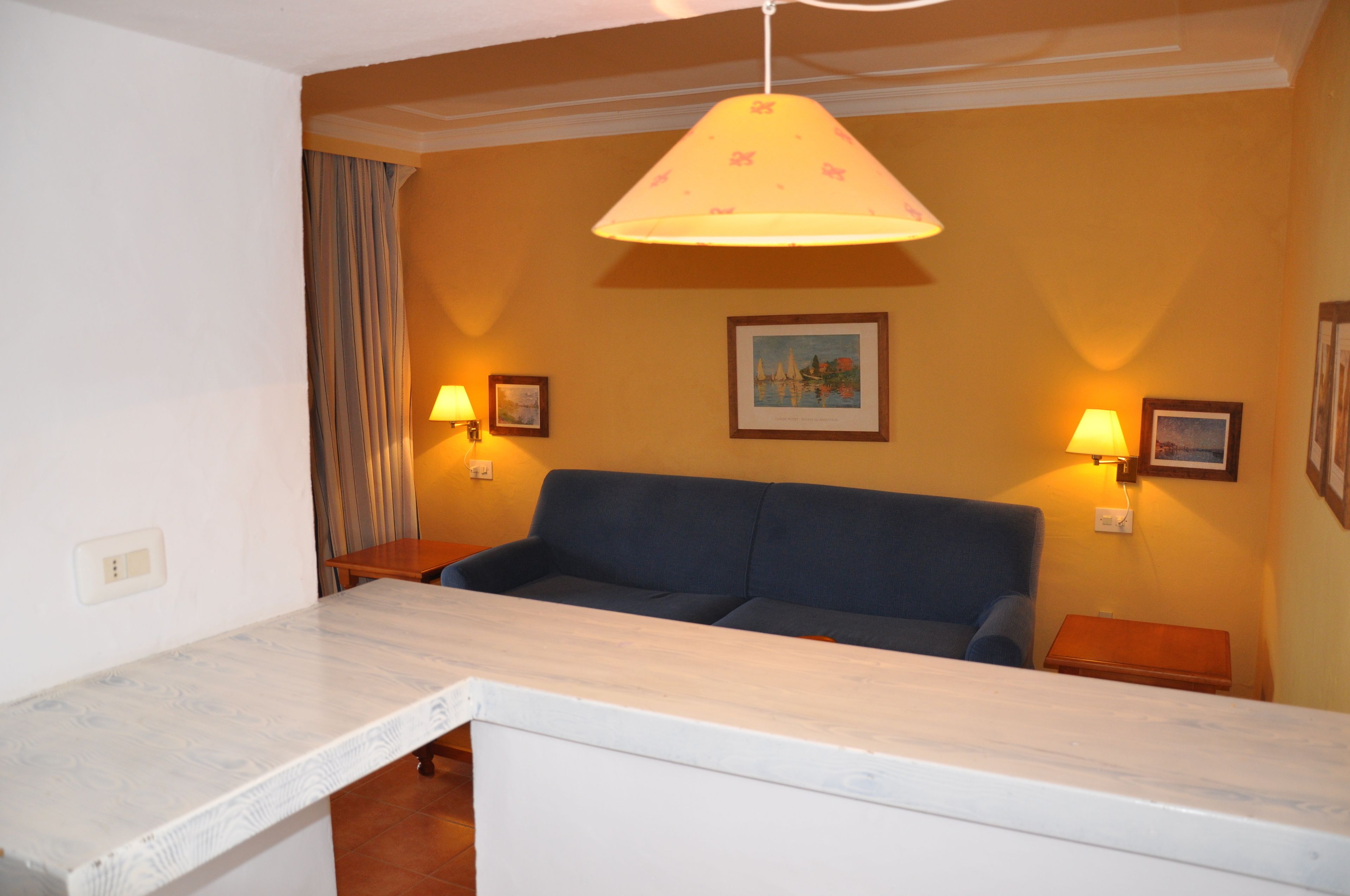 apartment, 1 bedroom | living area | 32-inch flat-screen tv with satellite channels, tv, ping pong