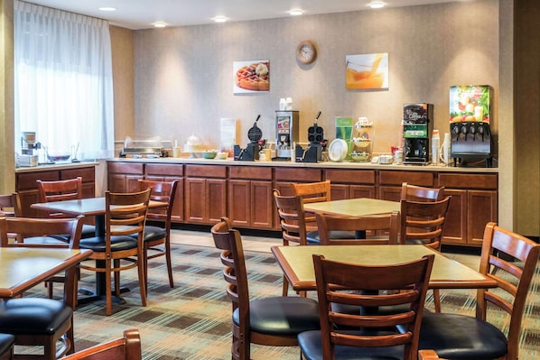 Free buffet breakfast