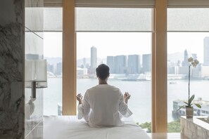 Salas para tratamentos a dois, sauna seca, banheira de hidromassagem